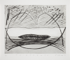 Hilton, Mathew: Thirteenth, printer: Stoneman, Hugh (1947-2005), signed and dated 1991, etching (printer's proof), 49 x 50 cms. The Art Fund Hugh Stoneman Archive.