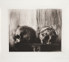Hiscock, David (born 1956): No. 7 from the series Seven Ages, printer: Stoneman, Hugh (1947-2005), publisher: Print Centre Publications, signed and dated 1990, photogravure etching (number 29 of an edition of 50), 43 x 53 cms. The Art Fund Hugh Stoneman Archive
 We must credit the artist at all times.