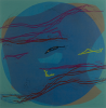 House, Gordon (1932-2004): Deep Circle, printer: Stoneman, Hugh (1947-2005), signed and dated 1991, linocut (HC 1), 72 x 60.5 cms. The Art Fund Hugh Stoneman Archive
 We will credit the artist at all times.