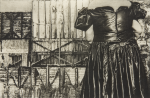 Lindberg, Mick: No. 3 from the series Misplaced People, printer: Stoneman, Hugh (1947-2005), photogravure, 18.5 x 13.5 cms. The Art Fund Hugh Stoneman Archive.