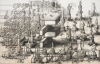 Noble, Paul (born 1963): Lost city, printer: Stoneman, Hugh (1947-2005), signed and dated 2002, etching (B.A.T), 65.5 x 86 cms. The Art Fund Hugh Stoneman Archive
 We will credit the artist at all times.