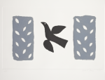 O'Casey, Breon (1928-2011): Black Bird in Grey, printer: Stoneman, Hugh (1947-2005), publisher: special editions, signed and dated 2005, carborundum (number 14 of an edition of 25), 57.5 x 75.5 cms. The Art Fund Hugh Stoneman Archive
 We will credit the artist at all times.