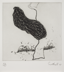 Southall, Andrew: From Black and White of Brick and Bark, printer: Stoneman, Hugh (1947-2005), publisher: The Print Centre, signed and dated 1991, etching (number 23 of an edition of 35), 45.5 x 38.2 cms. The Art Fund Hugh Stoneman Archive
 We will credit the artist at all times.