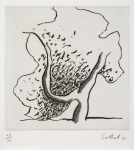 Southall, Andrew: From Black and White of Brick and Bark, printer: Stoneman, Hugh (1947-2005), publisher: The Print Centre, signed and dated 1991, etching (number 23 of an edition of 35), 45.5 x 38.2 cms. The Art Fund Hugh Stoneman Archive
 We will credit the artist at all times.
