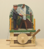 Newstead, Keith (1956 - 2020): Tuke's cottage at Pennance, signed and dated 2008, automaton, 39.5 cms high. Purchased with funding from the Heritage Lottery Fund.
