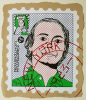Foster, Tony (born 1946): Hero Stamps - Roy Lichtenstein 2, signed and dated 1978, screenprint (5 of an edition of 8), 41 x 34.5 cms.