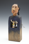 Zapata, Carlos (born 1963): Inner child, signed and dated 2009, automaton, 33 cms high. Purchased with funding from the Heritage Lottery Fund as part of the Darwin 200 celebrations.