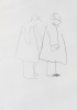 Markey, Danny (born 1965): Sketchbook, signed and dated 1993 (Summer), pencil, 15.5 x 11 cms. Bequeathed by Mr Michael Nicholson. Bequest.