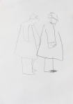 Markey, Danny (born 1965): Sketchbook, signed and dated 1993 (Summer), pencil, 15.5 x 11 cms. Bequeathed by Mr Michael Nicholson. Bequest.