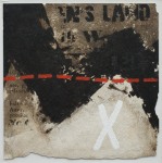 Ray, Roy (1936 - 2021): Dec 15: Black & White Study, signed and dated 2002, acrylic, 22.3 x 22.4 cms. Presented by the artist.