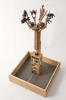 Spooner, Paul (born 1948): Who's Who on the Tree of Life or a three-dimensional diagram showing the mental adjustment required to accommodate Darwin's ideas concerning nature and man's station in life, automaton, 61 cms high. Commissioned with funding from the Heritage Lottery Fund as part of the Darwin 200 celebrations.