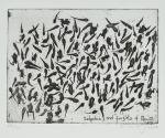 Jackson, Kurt (born 1961): Tadpoles and froglets of Penwith, 2006, signed, etching (27 from an edition of 30), 31.5 x 35 cms.