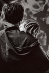 Stern, Ian (1947-1978): A sleeping child, photograph, 23.5 x 18.5 cms. Presented by the photographer's family.