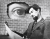 Chipman, Ian (1916-2005): Looking, about 1949, signed, photograph, 40.5 x 51 cms.