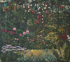 Hewlett, Francis (1930-2012): Trellis at Penwerris, signed, oil on canvas laid on board, 36.5 x 41 cms.