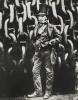 Howlett, Robert (1831-1858): Isambard Kingdom Brunel (1806-1859) at the Millwall shipyard during preparations for the launch of the Great Eastern,1857, photograph, 38 x 27 cms. Present by Phil Harris.