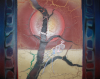Beecroft, Jane (born 1949): Ghost bird, 2010, signed and dated 2010, oil on canvas.