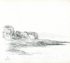 Trefusis, signed and dated 1971, pencil on paper, 22.3 x 22 cms. Presented by the artist.