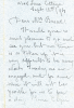 Anderson, Sophie (1823-1903): An informal letter to Mrs Broad regarding a possible visit to Falmouth, signed and dated 1894, letter, 15.4 x 19.8 cms. Purchased by Linda and Michael Bickford from Julian Browning Rare Books & Manuscripts.