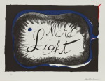 Penrose, Sir Roland (1900-1984): More light, signed, lithograph (47 of an edition of 99), 55.8 x 76 cm. Presented by Marcus Williamson in memory of Ernst Fankhauser. © Courtesy of The Roland Penrose Collection, England 2011. All rights reserved.
