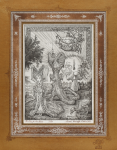 Woodroffe, Patrick (1940-2014): No Place for the Naive, signed and dated October 1983, inscribed 'No Place for the Naive' 15/30, etching, 23.5 x 16.9 cms.