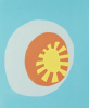 untitled, signed and dated 1968, inscribed 'monoprint', silk screen print, 30.5 x 25.5 cms. The Grace Gardner Gift.