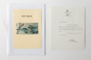 Lanyon, Andrew (born 1947): Letter from Lanyon - 'Bremhill House' and Art Seeds pamphlet, signed, letter and pamphlet, letter: 18 x 14 cms,  pamphlet: 15 x 21.4 cms. New Expressions 2 supported by MLA Renaissance South West and the National Lottery through Grants for the Arts. Commission.