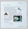 Penrose, Antony (born 1947): Letter from Penrose re. 'Night Jar', signed and dated 9 September 2011, letter with illustrations, 21 x 21 cms. New Expressions 2 supported by MLA Renaissance South West and the National Lottery through Grants for the Arts. Commission.