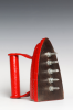 Penrose, Antony (born 1947): Cadeau - Present #1, mixed media, 15 x 10.5 x 14 cms. New Expressions 2 supported by MLA Renaissance South West and the National Lottery through Grants for the Arts. Commission.