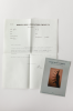 Lanyon, Andrew (born 1947): Letter from Lanyon - 'Dear Mr Primrose' re. the 1960s auction of fake Exquisite Corpse and auction catalogue, signed, letter and photograph, letter: 28.1 x 21.8 cms,  photograph: 14.3 x 10 cms. New Expressions 2 supported by MLA Renaissance South West and the National Lottery through Grants for the Arts. Commission.