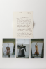 Lanyon, Andrew (born 1947): Letter from Lanyon - 'Dear Mr Penrose, the recent excitement generated by your great interest', signed, letter and three photographs, letter: 20.5 x 16 cms,  photographs: 15.3 x 10.4 cms. New Expressions 2 supported by MLA Renaissance South West and the National Lottery through Grants for the Arts. Commission.