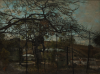 Newton, Kenneth (1933-1984): The Weeping Ash, signed, oil on canvas, 76.2 x 101.5 cms. Gifted in memory of Brian Stewart, Director from 2000 to 2010.
