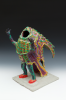 Locke, Hew (born 1959): Fishman, papier mâché, 50 x 34.5 x 50 cms. Bequeathed by Margaret Whitford through the Art Fund
 We will credit the artist at all times. Bequest.