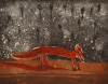 Jackowski, Andrzej (born 1947): Fox, signed, etching (38 of an edition of 75), 19.5 x 24.3 cms. Bequeathed by Margaret Whitford through the Art Fund. 
 We will credit the artist at all times. Bequest.