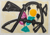 Beattie, Basil RA (born 1935): Juggler, signed, lithograph (1 of an edition of 30), 61 x 88.5 cms. Bequeathed by Margaret Whitford through the Art Fund. Bequest.