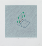 Krokfors, Kristian (born 1952): Memory, signed and dated 1995, screenprint (14 of an edition of 70), 26 x 24.1 cms. Bequeathed by Margaret Whitford through the Art Fund. Bequest.