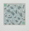 Krokfors, Kristian (born 1952): Plan, signed and dated 1995, screenprint (24 of an edition of 70), 25.7 x 24 cms. Bequeathed by Margaret Whitford through the Art Fund
 We will credit the artist at all times. Bequest.