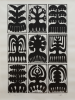 Randall Page, Peter (born 1954): Root and branch, signed and dated 1997, nine linocuts (4 of an edition of 12), 139 x 94 cms. Bequeathed by Margaret Whitford through the Art Fund
 We will credit the artist at all times. Bequest.