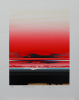 Sawada, Tetsuro (1935-1999): Glow wave (red), signed, silkscreen print (61 of an edition of 100), 68.5 x 54.5 cms. Bequeathed by Margaret Whitford through the Art Fund
 We will credit the artist at all times. Bequest.