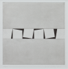 Carter, John RA (born 1942): Six Identical Shapes, signed and dated 2010, etching (4 of an edition of 21), 34 x 33.8 cms. Bequeathed by Margaret Whitford through the Art Fund. Bequest.
