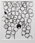 Whiteread, Rachel CBE (born 1963): Ringmark, signed and dated 2010, laser-cut black-stained plywood (190 of an edition of 400), 48 x 41 cms. © Rachel Whiteread. Bequeathed by Margaret Whitford through the Art Fund. Bequest.
