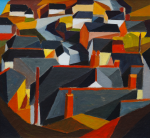 Lyons, Philip (born 1955): Cadgwith, acrylic on board, 20 x 22 cms. Presented by Ashton, Dr P. M. E.