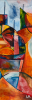 Russell, Lucy: Falmouth, oil on paper, 44.7 x 18.2 cms. Presented by Ashton, Dr P. M. E.