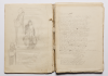 Wilmer, John Riley (1883-1941): Sketchbook, signed, pencil and ink, 27 x 20 cms. Presented by Carter, Mr David.