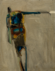 Crossley, Bob (1912-2010): The Slave, dated 1965, oil on board, 41 x 32.2 cms. © the artists estate. Bequest.
