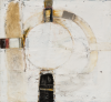 Feiler, Paul (1918-2013): Ochre Sphere, dated 1963-67, oil on canvas, 66.3 x 60.5 cms. © The Estate of Paul Feiler. Bequest.