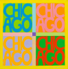 Gardner, Grace (1920-2013): Chicago Squared, signed and dated 1978, oil on canvas, 51 x 51 cms. Presented by Gardner, Grace. Bequest.