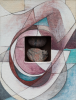 Haughton, Patrick (born 1942): Stoneseasons III: Autumn Kynance, signed and dated 1995, mixed media, 23.5 x 18.7 cms. Credit the artist at all times - Patrick Haughton. Bequest.