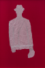 Kentridge, Eliza (born 1962): Death of a salesman, signed and dated 2007, thread and tracing paper on cloth, 102 x 69 cms. Presented by Priseman, Robert. © Eliza Kentridge.