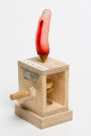 Newstead, Keith (1956 - 2020): Ce n'est pas un pouce, signed and dated 2004, automaton, 19 cms height. Presented by Newstead, Keith.